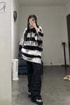 Windowsen wide -leg ski pants PS23P005 black
